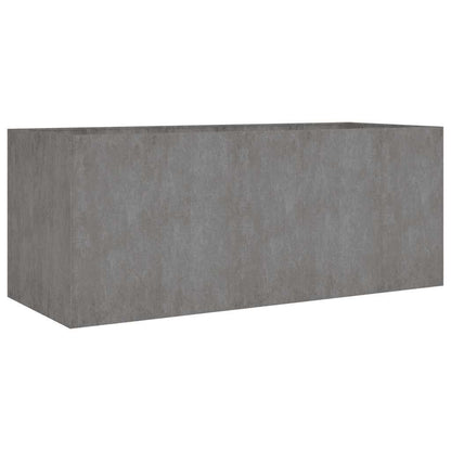 Cortenstahl-Hochbeet 200×80×80 cm – Rostoptik für Garten