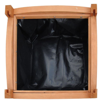 Hochbeet Massivholz 30×30×30 cm – 4er-Set für Garten & Balkon