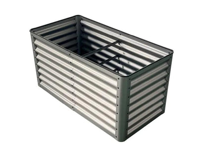 Cortenstahl-Hochbeet 180×75×60 cm – Rostoptik & Kantenschutz
