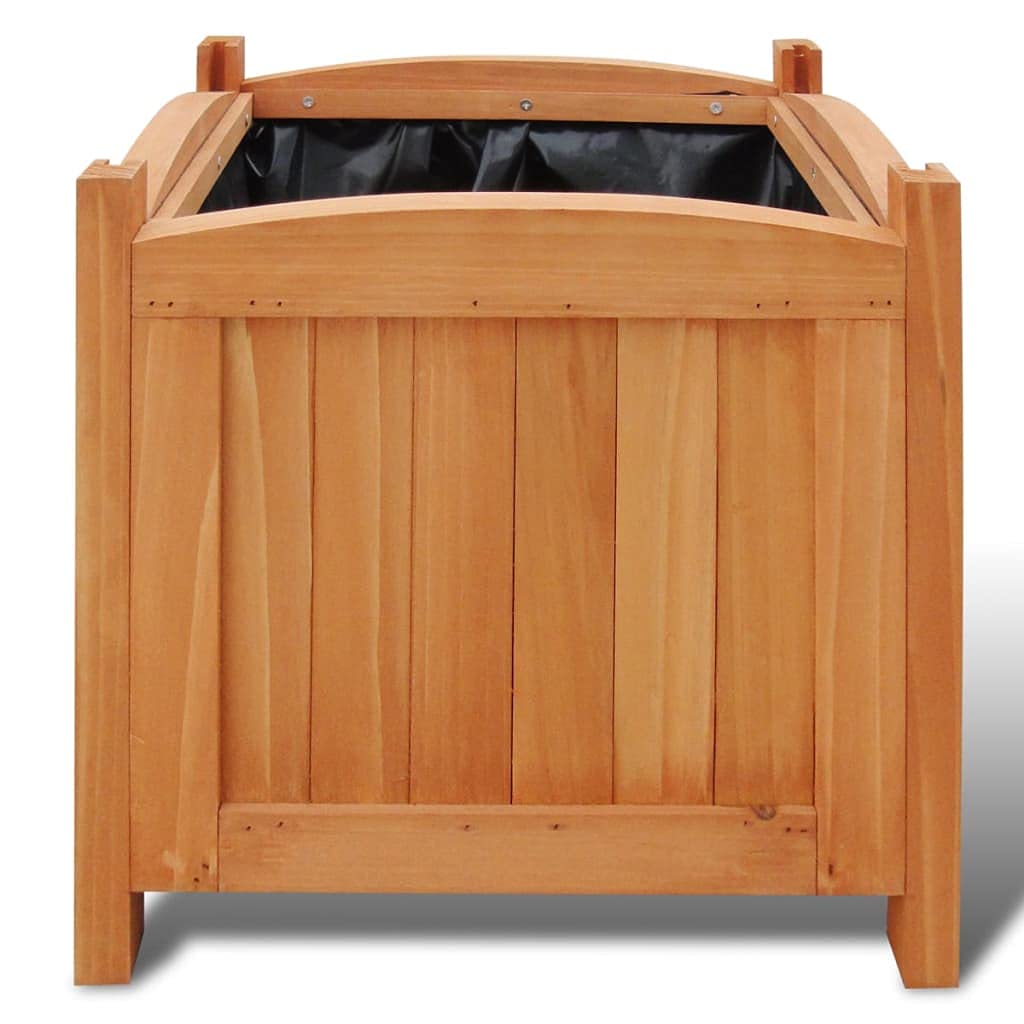 Hochbeet Massivholz 30×30×30 cm – 4er-Set für Garten & Balkon