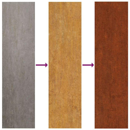 Cortenstahl-Hochbeet 200×80×80 cm – Rostoptik für Garten
