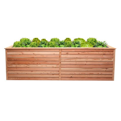 Hochbeet Lärche Rhombus XL – 73 cm Höhe, Massivholz