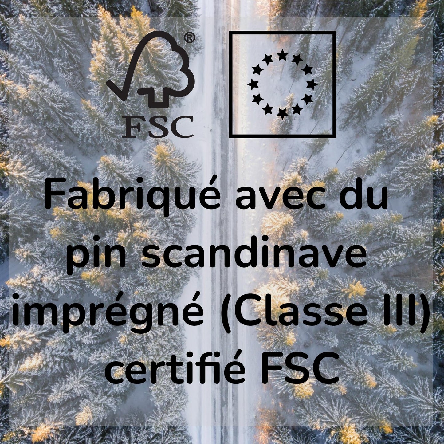 Holz-Hochbeet XXL 173×88×76 cm – FSC-Lärchenholz, ergonomisch
